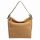 Pierre Cardin 6334 EDF barna női bőr kézitáska, válltáska 39 x 33 x 13 cm