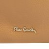 Pierre Cardin 6334 EDF barna női bőr kézitáska, válltáska 39 x 33 x 13 cm