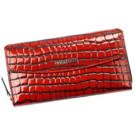   Mato Grosso 0635-460 RFID piros női bőr pénztárca 19 x 10 x 4 cm