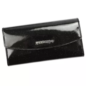   Mato Grosso 0738-602 RFID fekete női bőr pénztárca 18.5 x 9.5 x 3.5 cm
