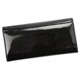   Mato Grosso 0738-602 RFID fekete női bőr pénztárca 18.5 x 9.5 x 3.5 cm