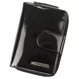   Mato Grosso 0745-602 RFID fekete női bőr pénztárca 10 x 13.5 x 3.3 cm