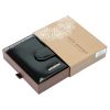 Mato Grosso 0745-602 RFID fekete női bőr pénztárca 10 x 13.5 x 3.3 cm