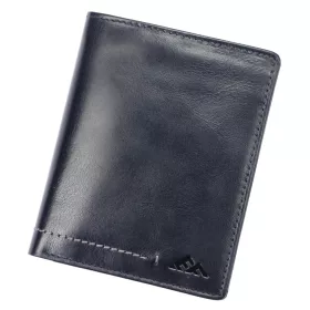   EL FORREST 544-301 RFID navy férfi bőr pénztárca 10 x 12.5 x 3 cm
