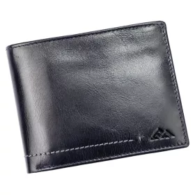   EL FORREST 545/A-301 RFID navy férfi bőr pénztárca 12.5 x 9.5 x 2.8 cm