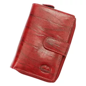   EL FORREST 813-58 RFID piros női bőr pénztárca 9.5 x 13.5 x 3.5 cm