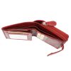 EL FORREST 820-58 RFID piros női bőr pénztárca 9 x 11 x 3 cm