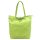 MiaMore 01-014 Z zöld női bőr válltáska 40 x 38 x 13 cm