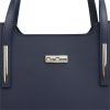 MiaMore 01-035 D (22-003-1) navy női bőr kézitáska, válltáska, oldaltáska 37 x 28.5 x 16 cm