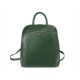 Patrizia 519-001 zöld női bőr hátizsák 29 x 32 x 13 cm