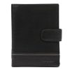 Albatross E-78L fekete férfi bőr pénztárca 10.5 x 12.8 x 2.8 cm