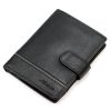 Albatross E-78L fekete férfi bőr pénztárca 10.5 x 12.8 x 2.8 cm