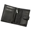 Albatross E-78L fekete férfi bőr pénztárca 10.5 x 12.8 x 2.8 cm