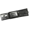 Albatross GN MW86Z fekete-kék férfi bőr pénztárca 13 x 10 x 3 cm