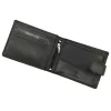 Albatross GN MW86Z fekete-kék férfi bőr pénztárca 13 x 10 x 3 cm