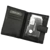 Albatross GN MW56Z fekete férfi bőr pénztárca 10.5 x 13 x 2.5 cm 