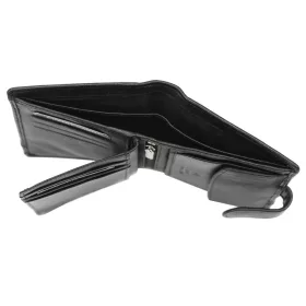   Albatross GN MW56Z fekete-kék férfi bőr pénztárca 10.5 x 13 x 2.5 cm