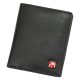 Albatross SN 3748 RFID fekete férfi bőr pénztárca 9 x 10.5 x 2.3 cm