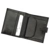 Albatross SN 5808 RFID fekete férfi bőr pénztárca 9 × 10.5 × 2.3 cm