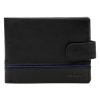 Albatross GN MW60Z fekete férfi bőr pénztárca 13 x 9.5 x 2.8 cm