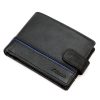 Albatross GN MW60Z fekete férfi bőr pénztárca 13 x 9.5 x 2.8 cm