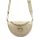 Luka 20-033 krém női bőr válltáska, oldaltáska, crossbody 25 x 16 x 10 cm