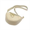 Luka 20-033 krém női bőr válltáska, oldaltáska, crossbody 25 x 16 x 10 cm