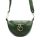 Luka 20-033 zöld női bőr válltáska, oldaltáska, crossbody 25 x 16 x 10 cm