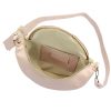 Luka 20-033 púderrózsaszín női bőr válltáska, oldaltáska, crossbody 25 x 16 x 10 cm