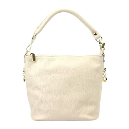 Patrizia 419-040 GOLD krém női bőr válltáska, oldaltáska 24 x 20 x 13 cm