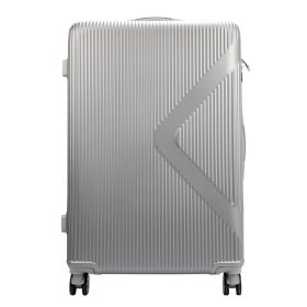   Gregorio nagyméretű szürke ABS keményfalú bőrönd 77 x 50 x 29 cm