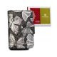 Peterson PTN 425214-ONBF szürke női bőr pénztárca 9 x 13 x 3.5 cm