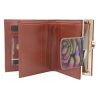 Peterson PTN 42329-MD lila bőr női pénztárca 12.5 x 8.5 x 3 cm 