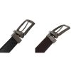Peterson PTN RB35 PUF BLACK-BROWN férfi rostbőr öv