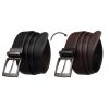 Peterson PTN RB35 PUF BLACK-BROWN férfi rostbőr öv
