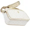 BRICIOLE 4047# fehér női rostbőr táska 27 x 20 x 11 cm