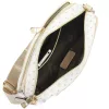 BRICIOLE 4047# fehér női rostbőr táska 27 x 20 x 11 cm