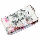 Jessica K-209 fehér női rostbőr pénztárca, mobiltelefon tartó 19.5 x 11 x 4.5 cm