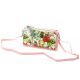 Paolo Bags Z-2031 rózsaszín női válltáska, mobiltartó 12 x 19 x 5 cm
