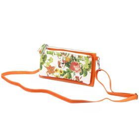   Paolo Bags Z-2031 narancs női válltáska, mobiltartó 12 x 19 x 5 cm