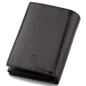   Peterson PTN 339.01 2-1-1 fekete-piros férfi bőr pénztárca 10 x 12.5 x 3 cm