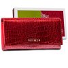 Peterson PTN CR-467 piros női bőr pénztárca 18.5 x 10 x 3 cm
