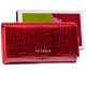 Peterson PTN CR-467 piros női bőr pénztárca 18.5 x 10 x 3 cm