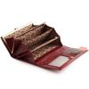 Peterson PTN CR-467 piros női bőr pénztárca 18.5 x 10 x 3 cm