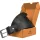 Peterson 042268 PUR fekete férfi rostbőr öv 105 cm