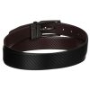 Peterson PTN RB35 PUF BLACK-BROWN férfi rostbőr öv
