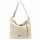 MiaMore 01-045 bézs női bőr válltáska 35 x 30 x 13 cm