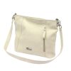 MiaMore 01-045 bézs női bőr válltáska 35 x 30 x 13 cm