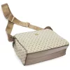 BRICIOLE 4109# bézs rostbőr táska 10 x 19 x 29 cm