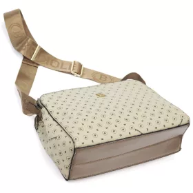 BRICIOLE 4109# bézs rostbőr táska 10 x 19 x 29 cm